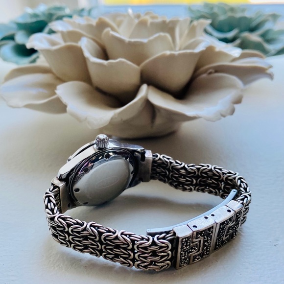 Lois Hill silver and steel bracelet watch - Picture 4 of 11